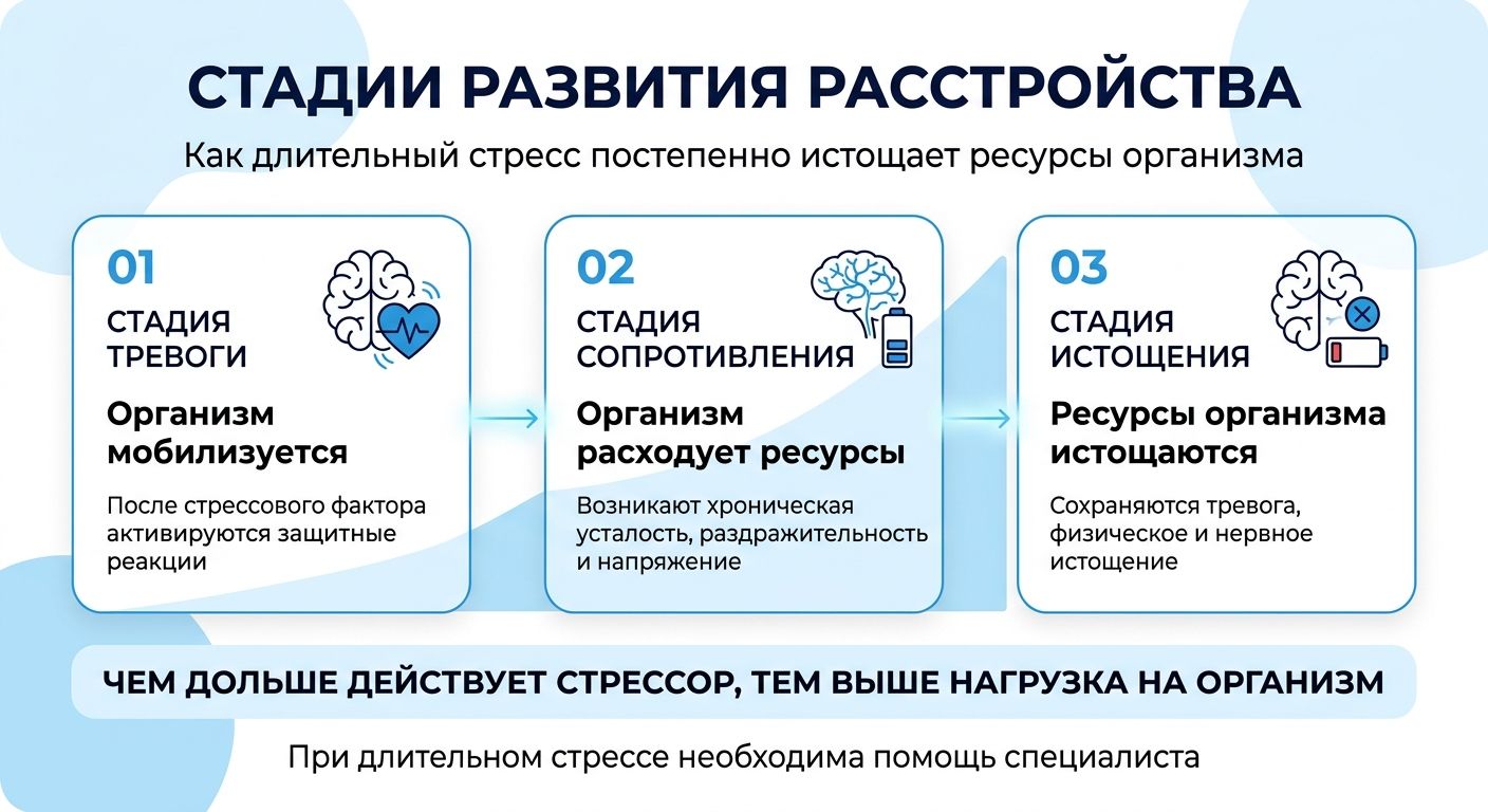 Лечение стресса в Михайлове инфографика